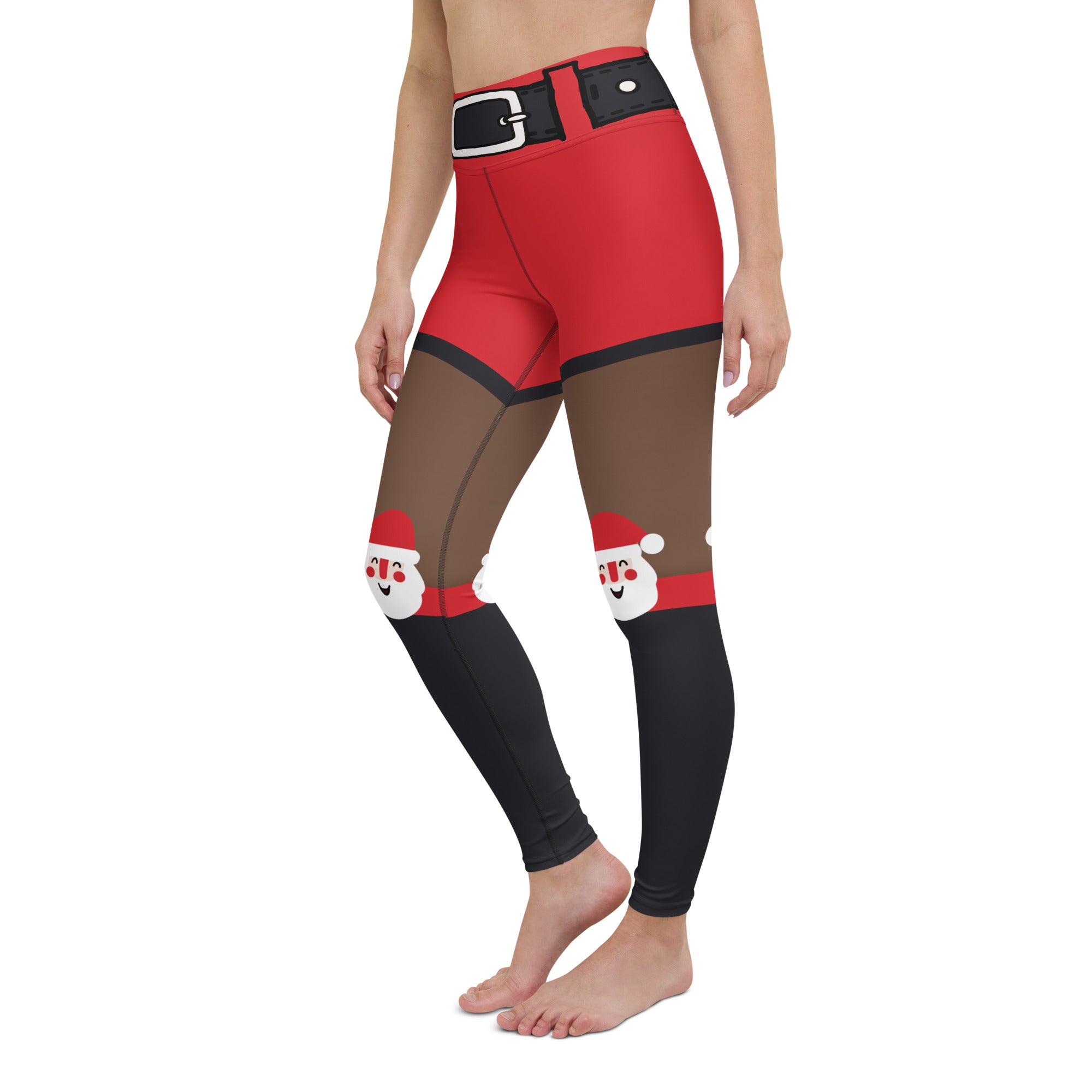 Jolly Santa Yoga Leggings