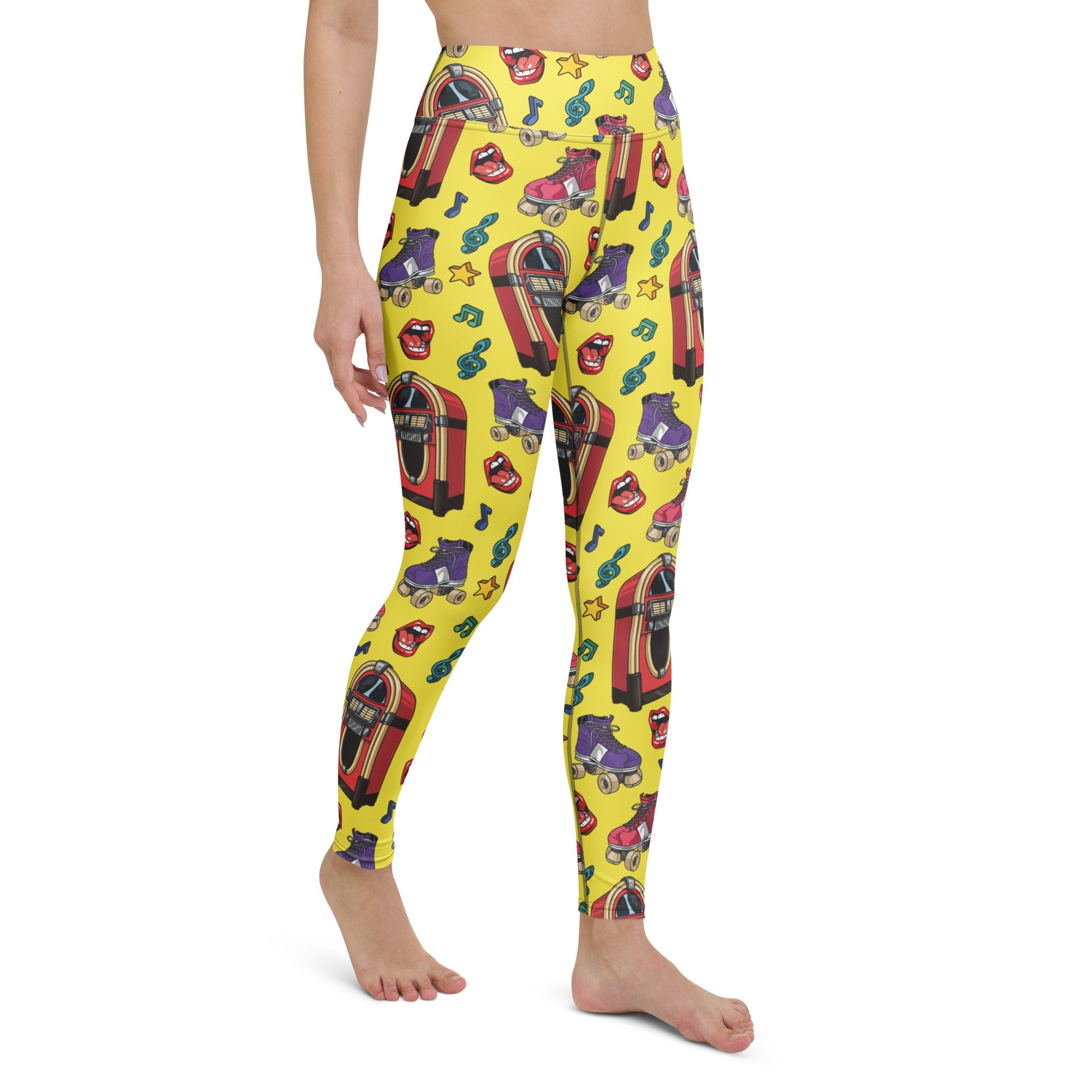 Jukebox Jam Yoga Leggings