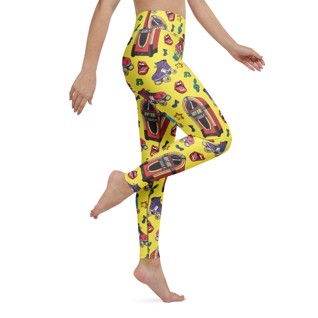 Jukebox Jam Yoga Leggings