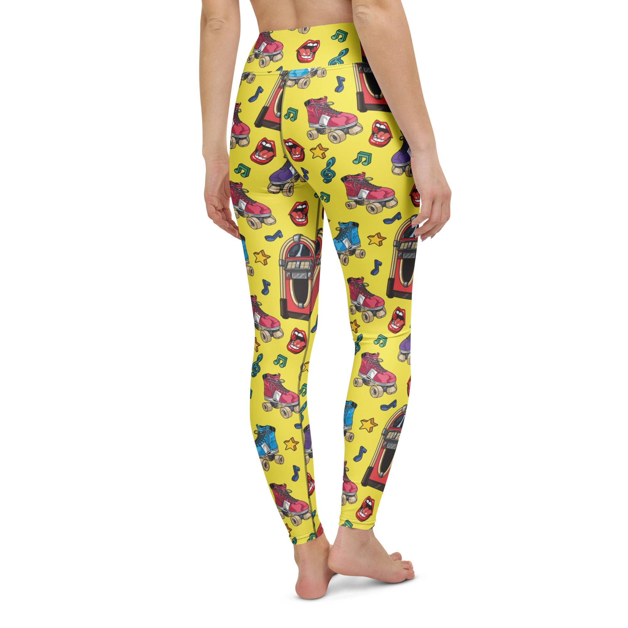 Jukebox Jam Yoga Leggings