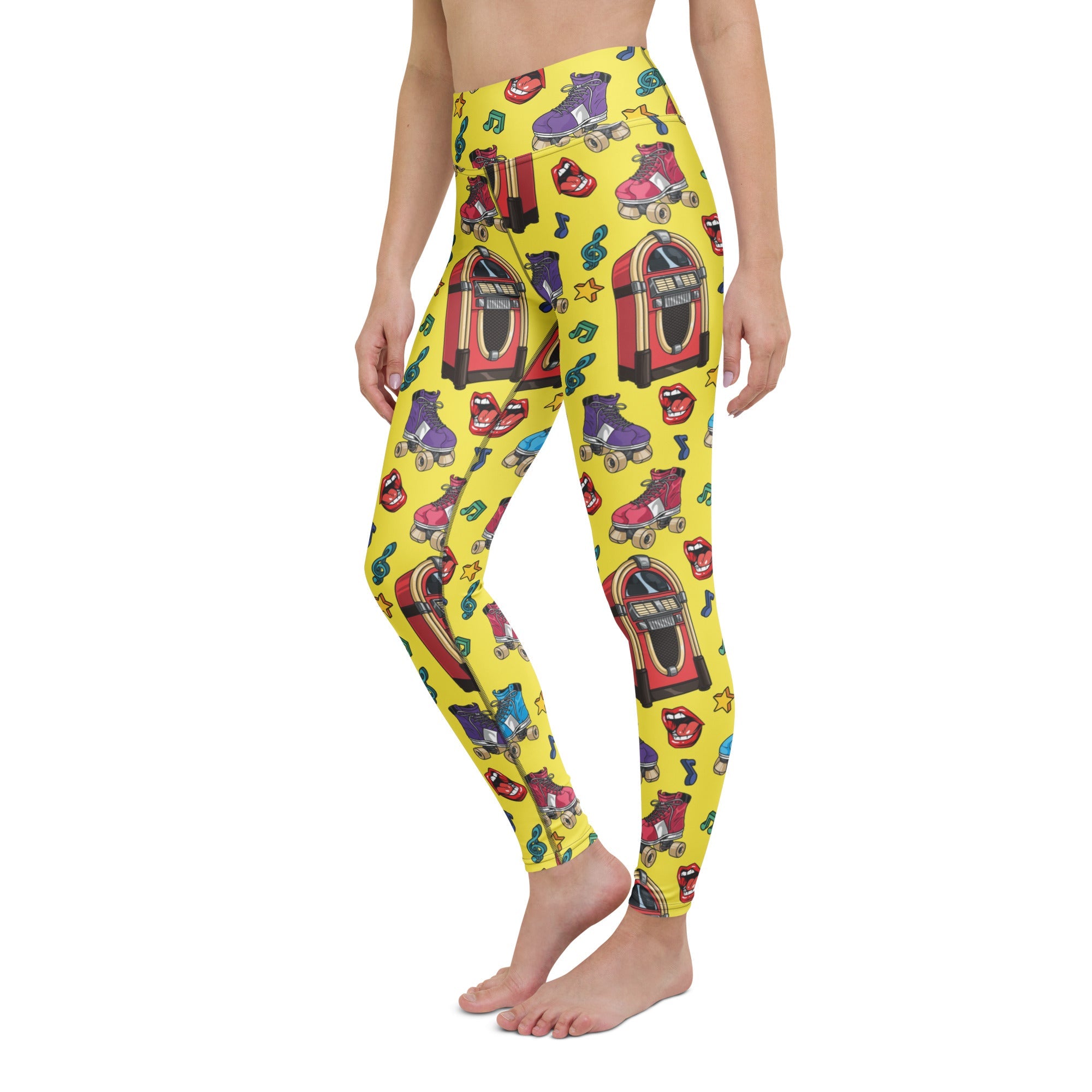 Jukebox Jam Yoga Leggings