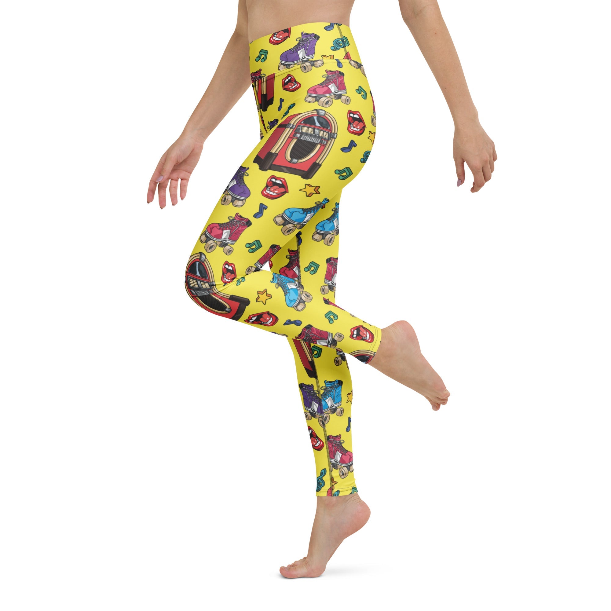 Jukebox Jam Yoga Leggings