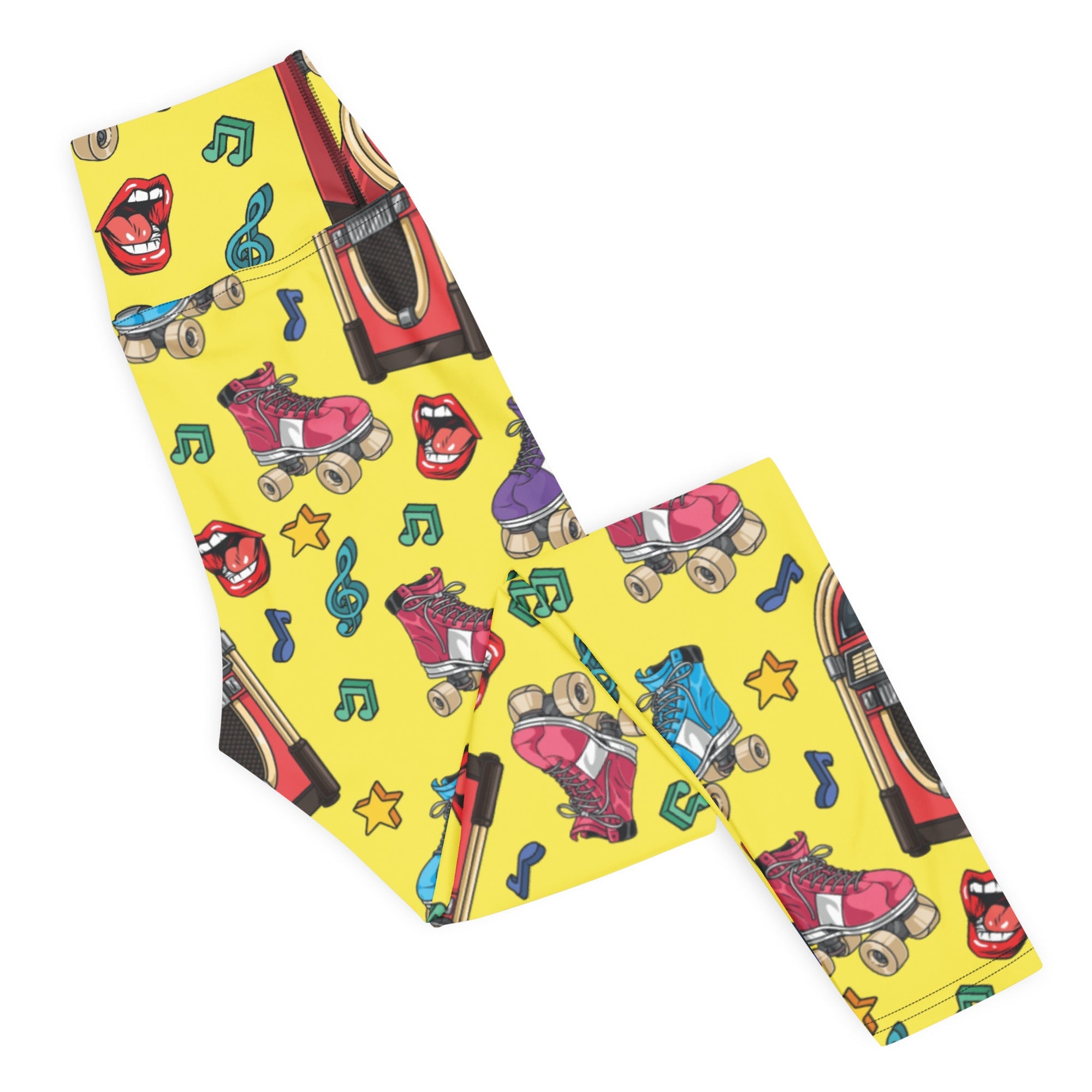 Jukebox Jam Yoga Leggings