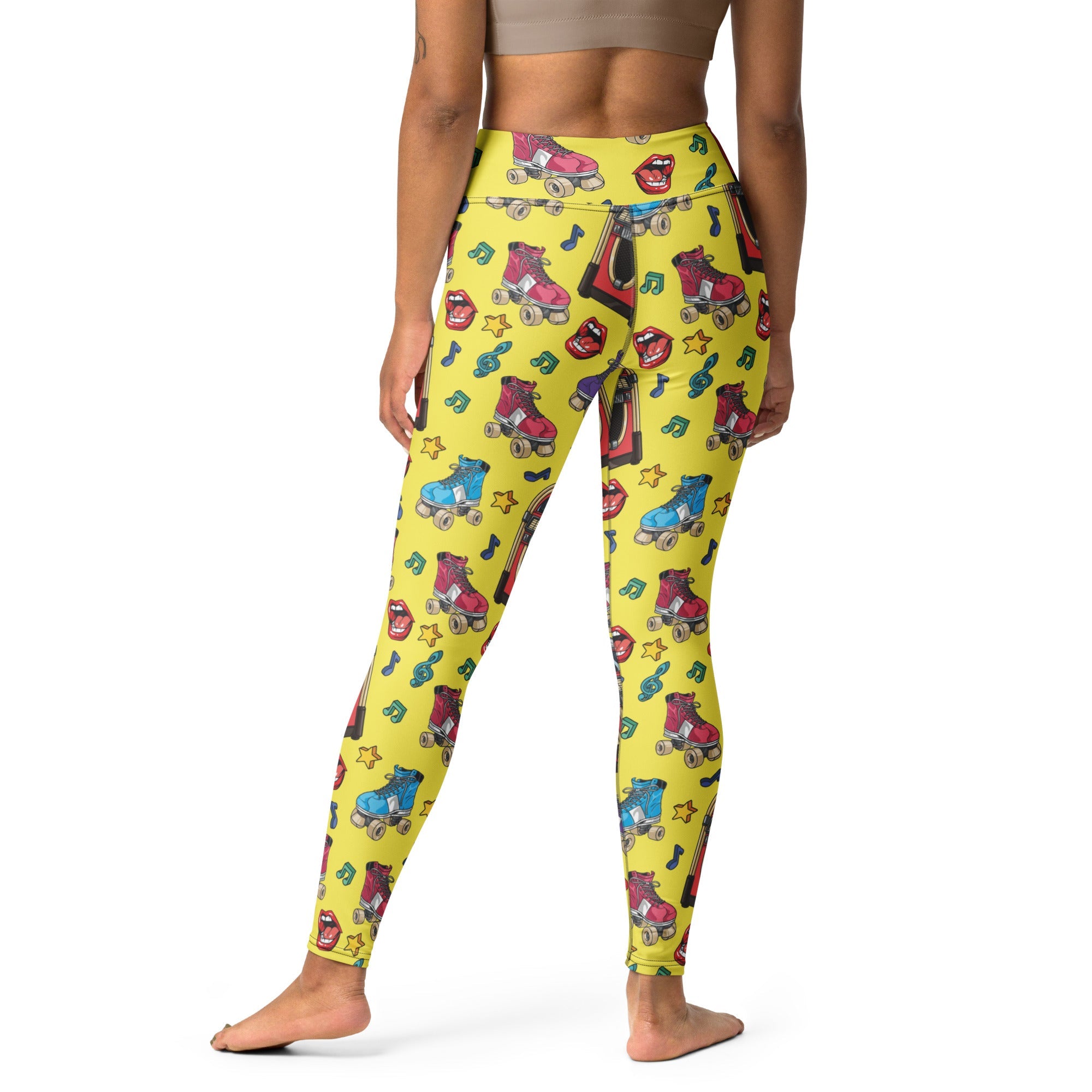 Jukebox Jam Yoga Leggings