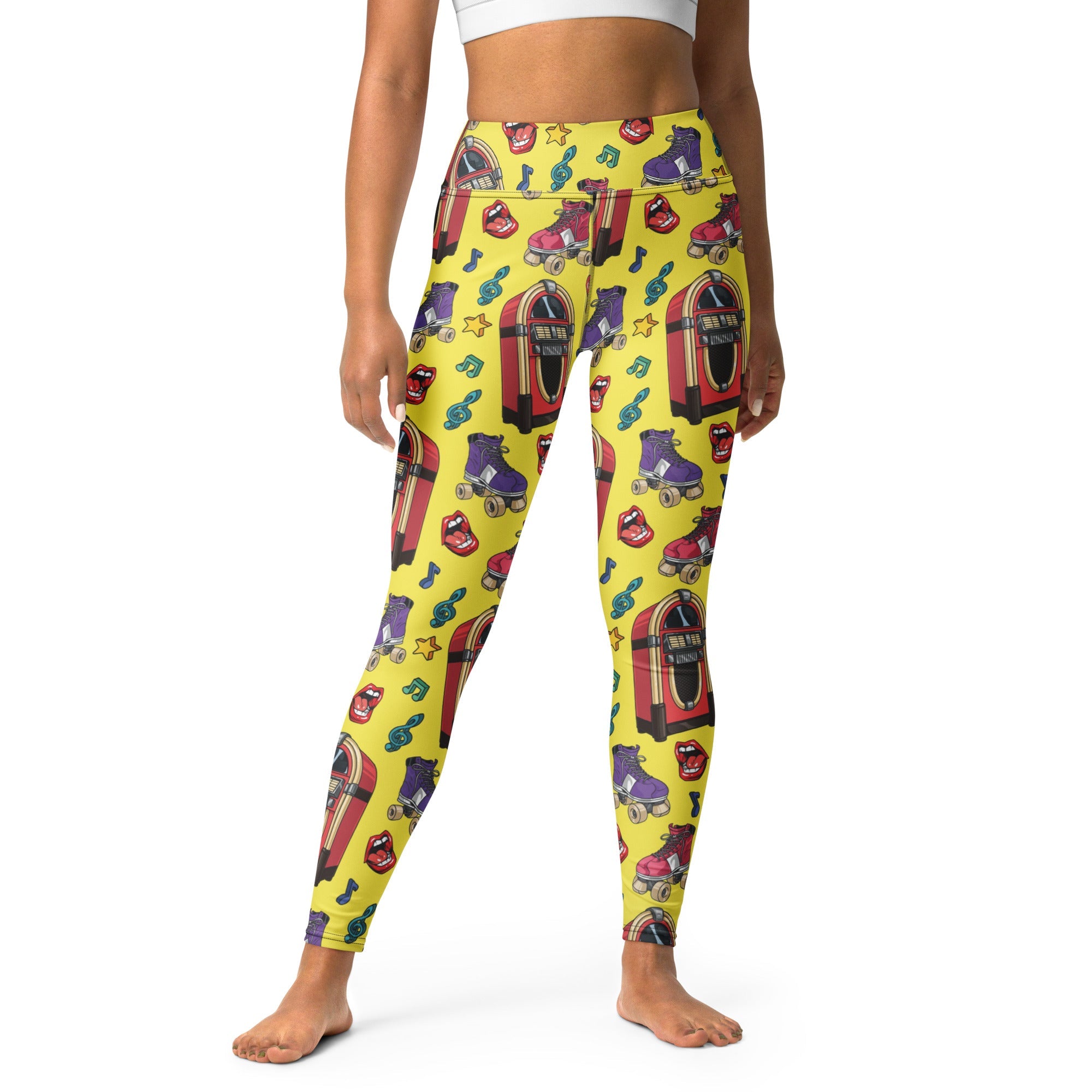 Jukebox Jam Yoga Leggings