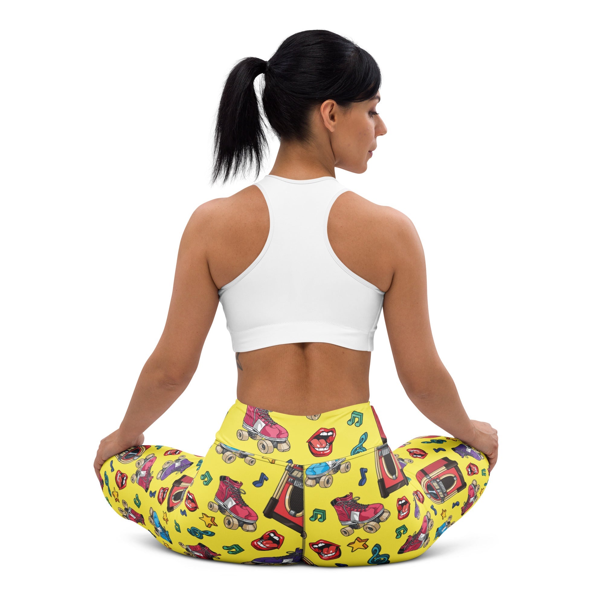 Jukebox Jam Yoga Leggings