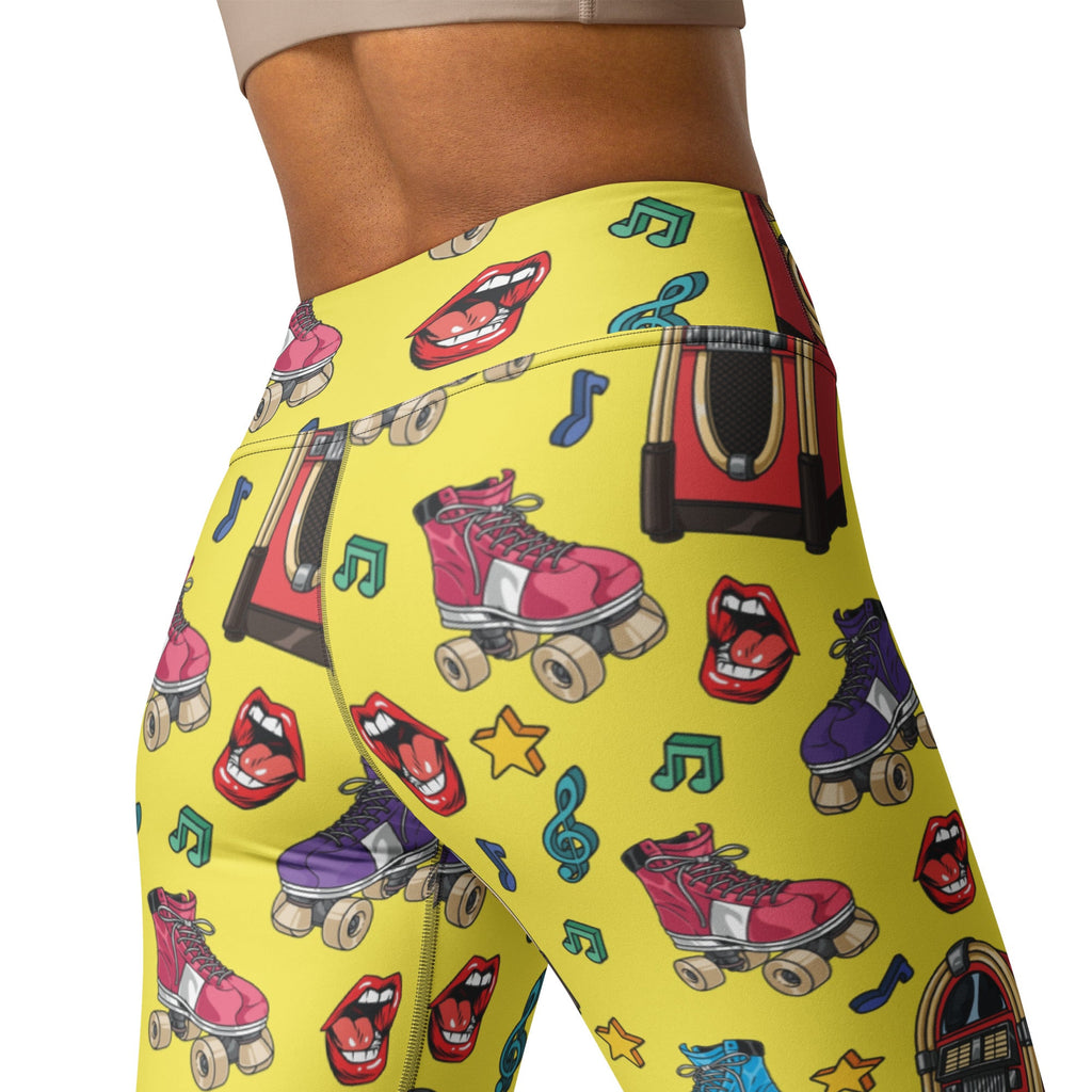 Jukebox Jam Yoga Leggings