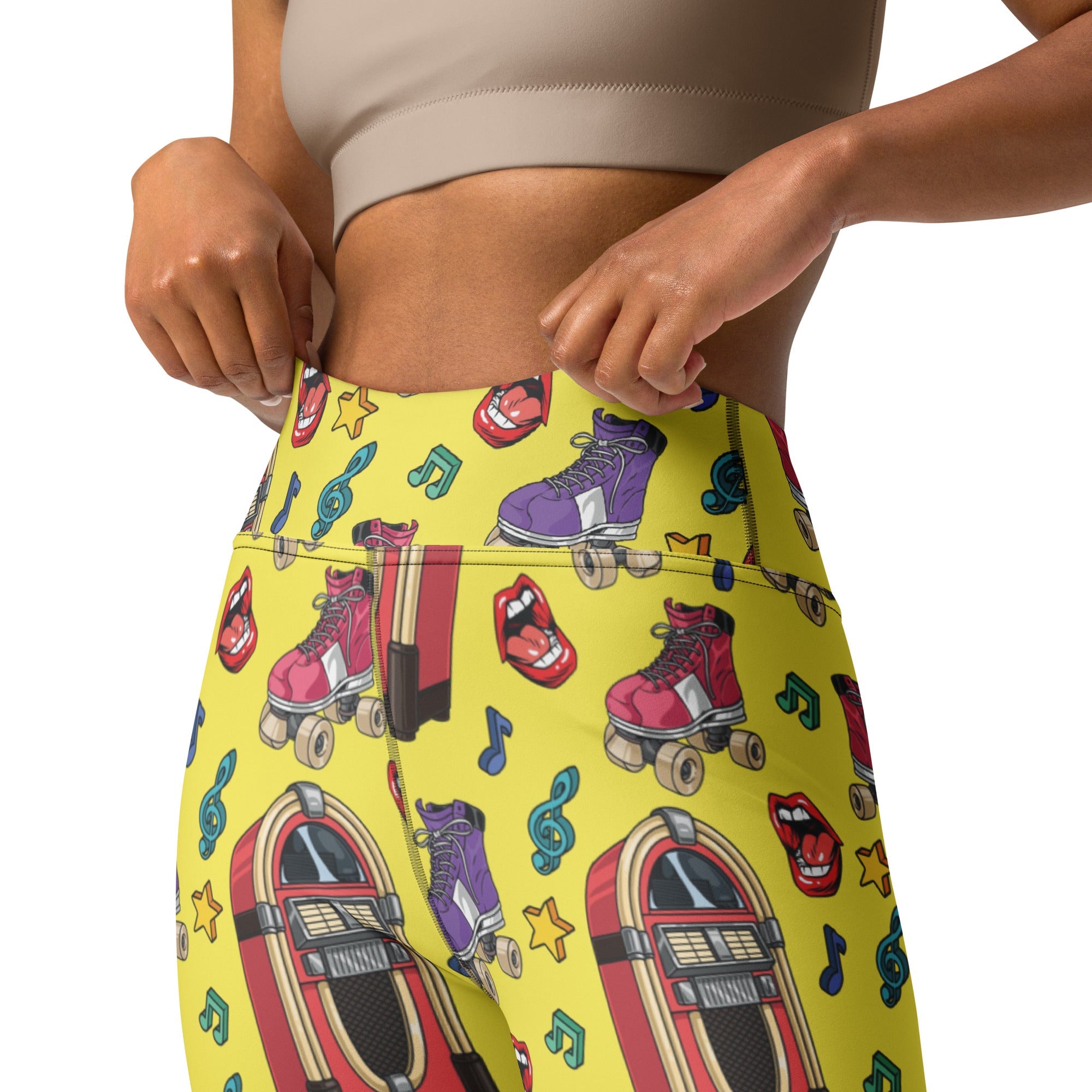 Jukebox Jam Yoga Leggings