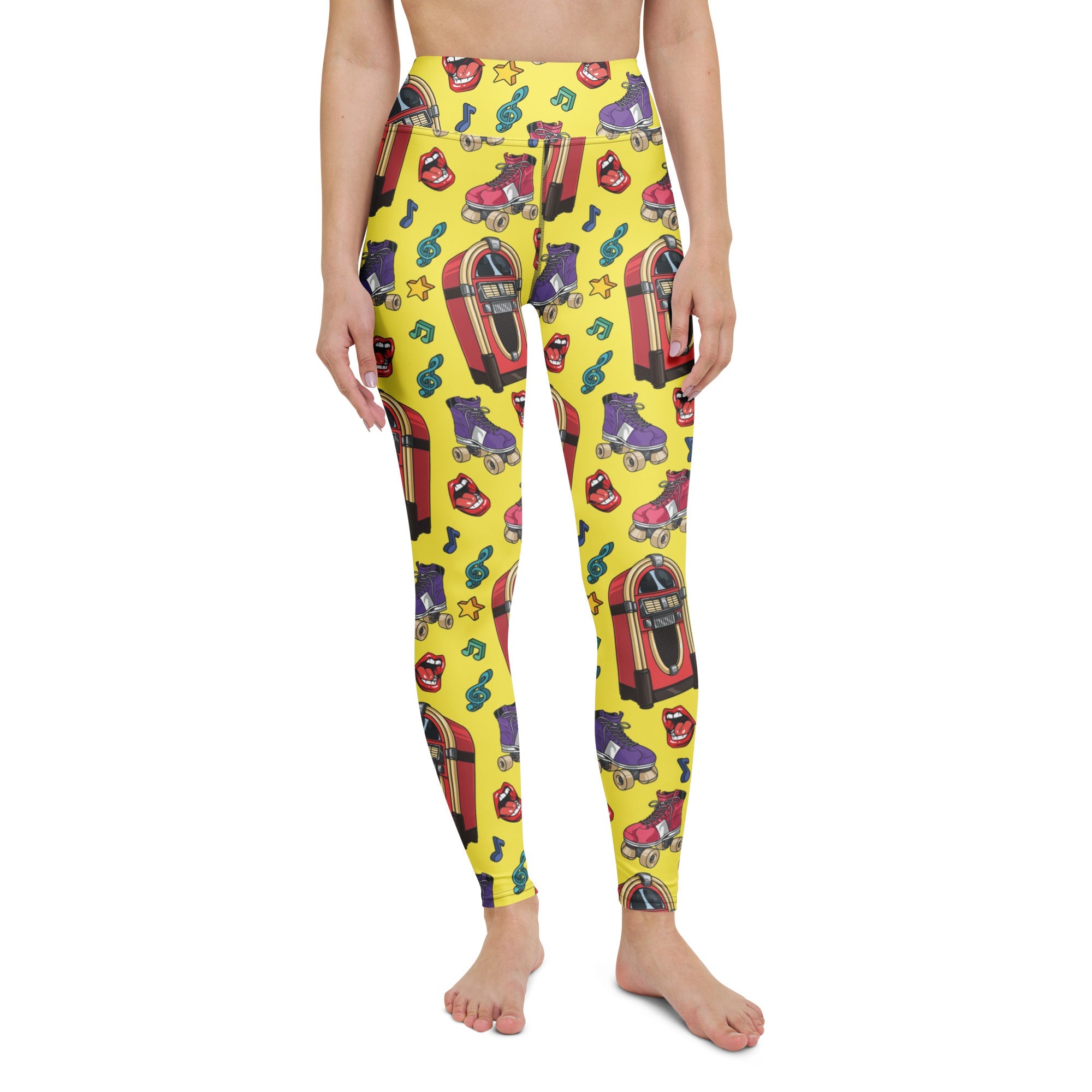 Jukebox Jam Yoga Leggings