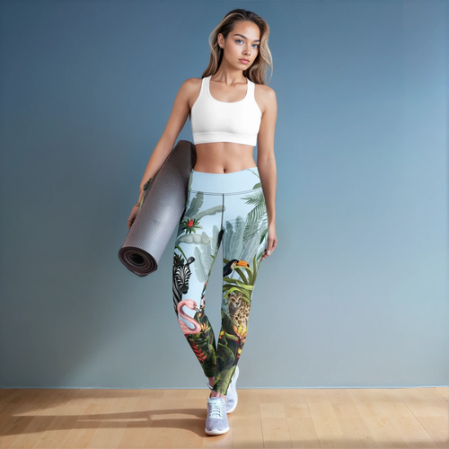 Jungle Celebration Yoga Leggings
