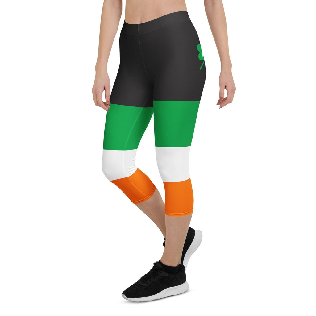 KIss My Shamrock Capris