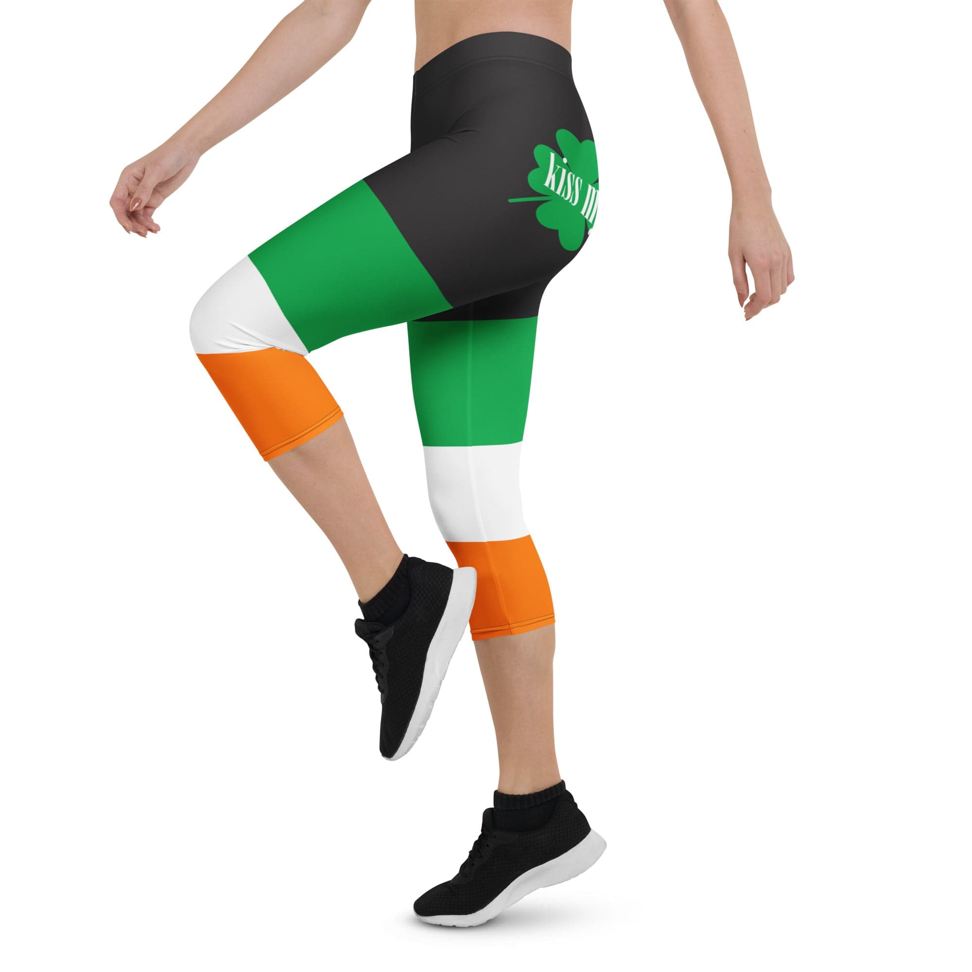 KIss My Shamrock Capris