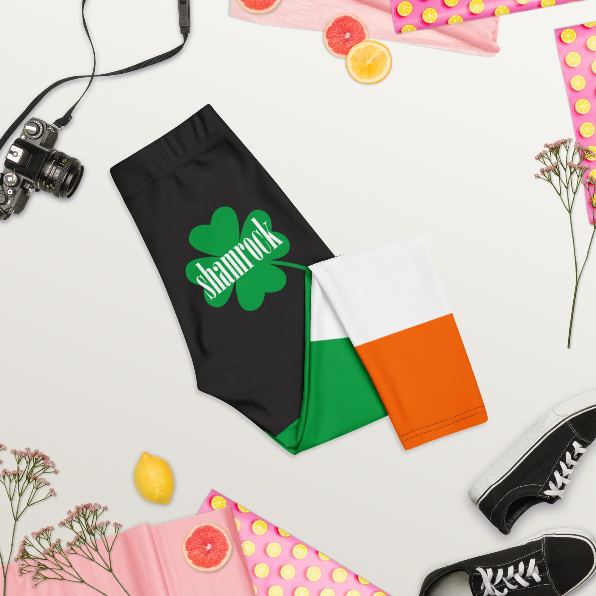 KIss My Shamrock Capris