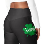KIss My Shamrock Flare Leggings