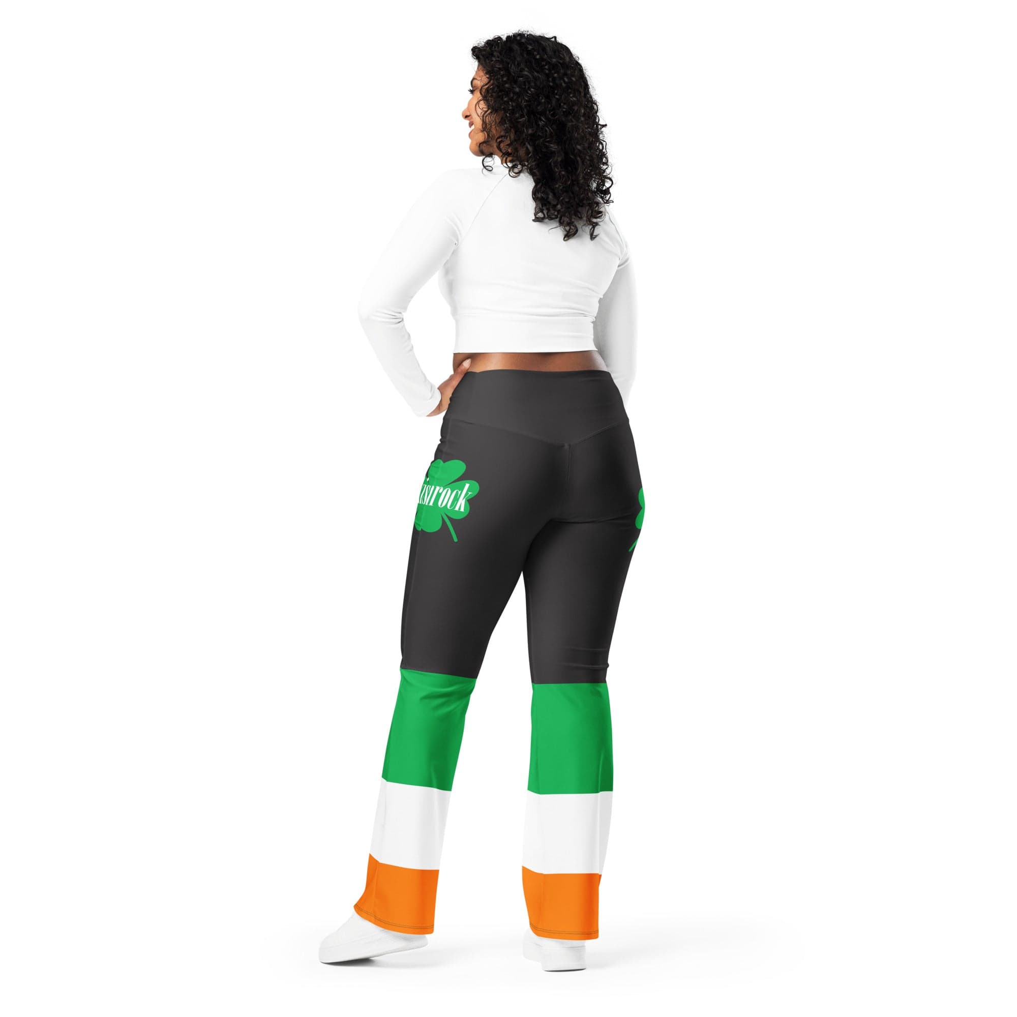 KIss My Shamrock Flare Leggings