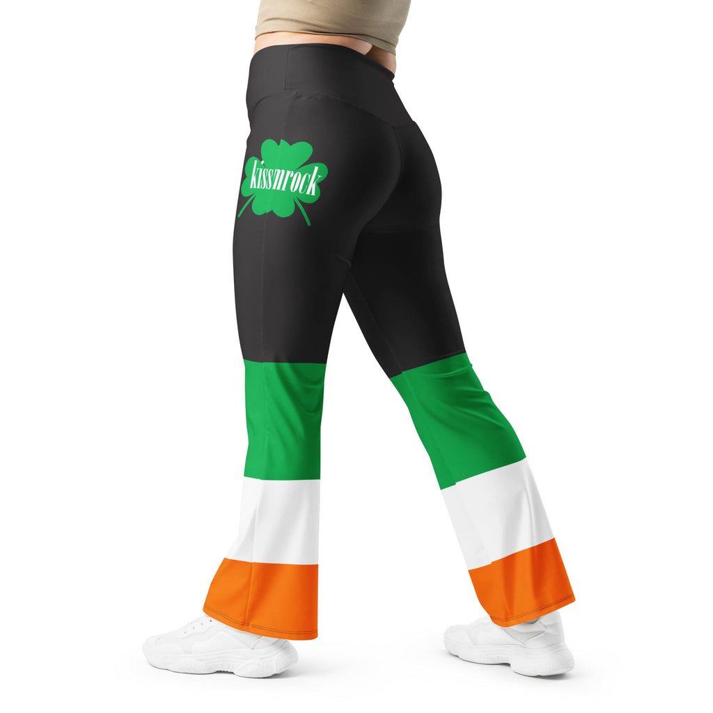 KIss My Shamrock Flare Leggings