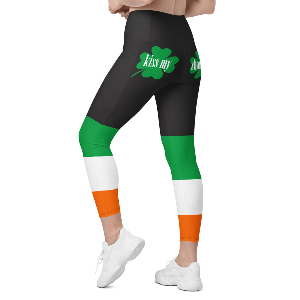 KIss My Shamrock Leggings With Pockets