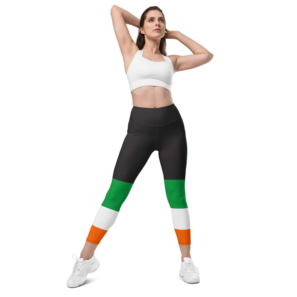 KIss My Shamrock Leggings With Pockets