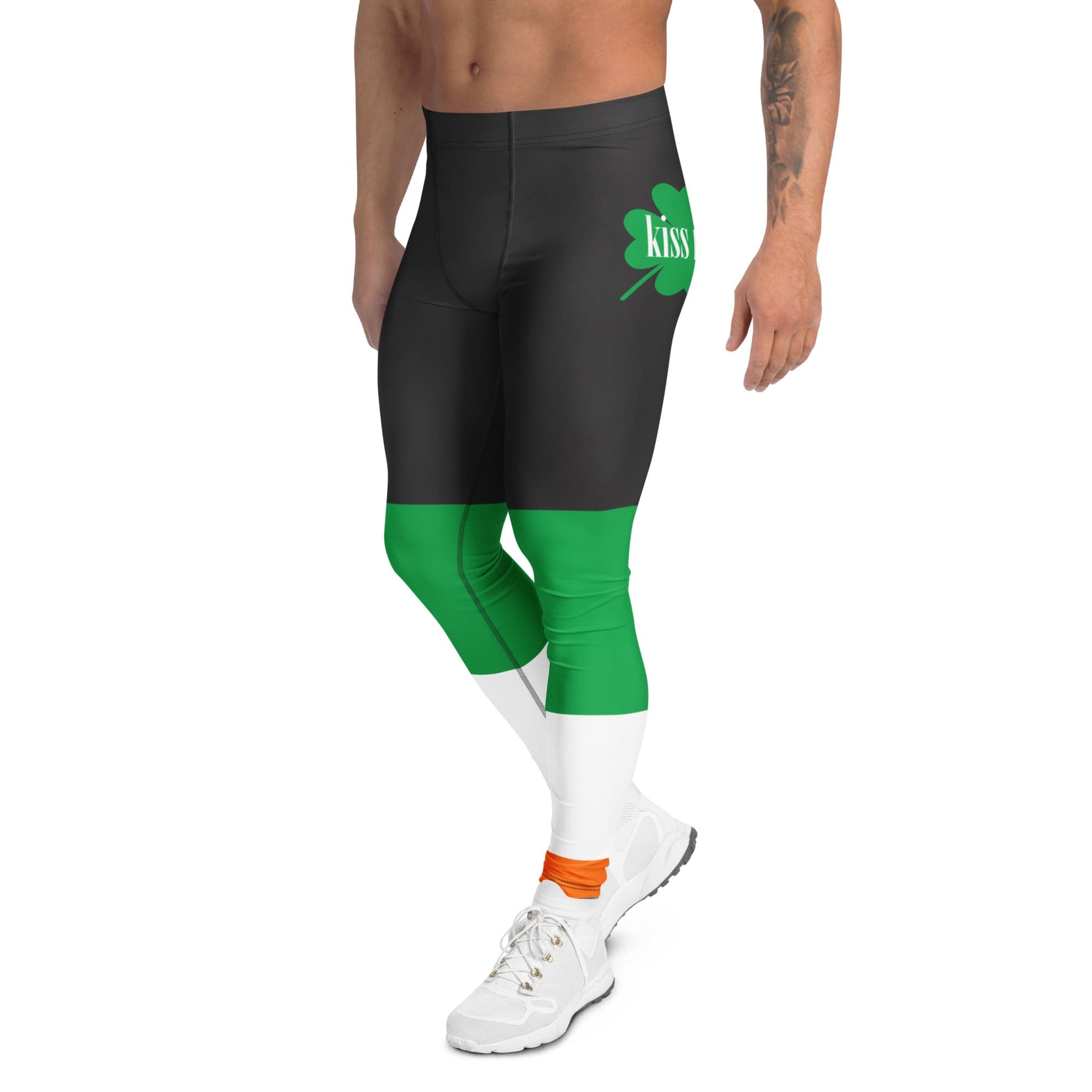 KIss My Shamrock Men's Leggings