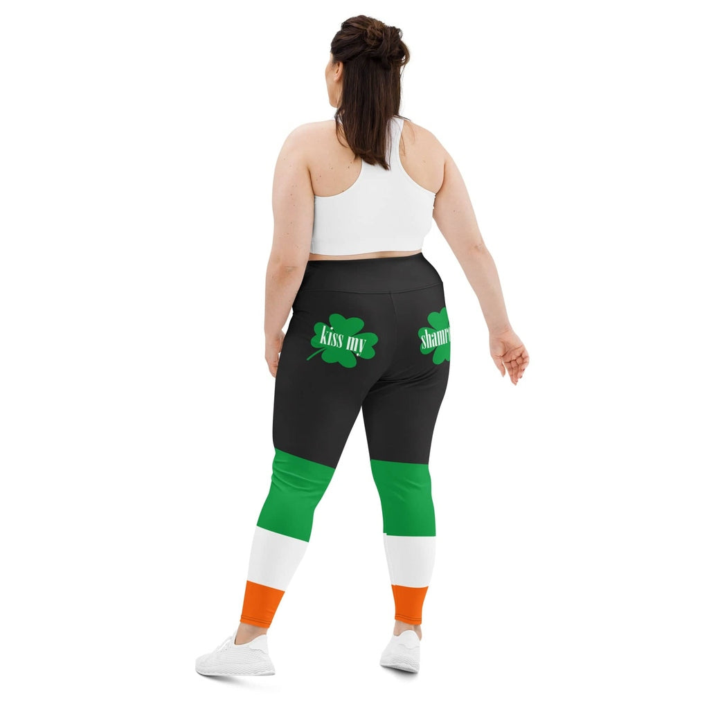 KIss My Shamrock Plus Size Leggings