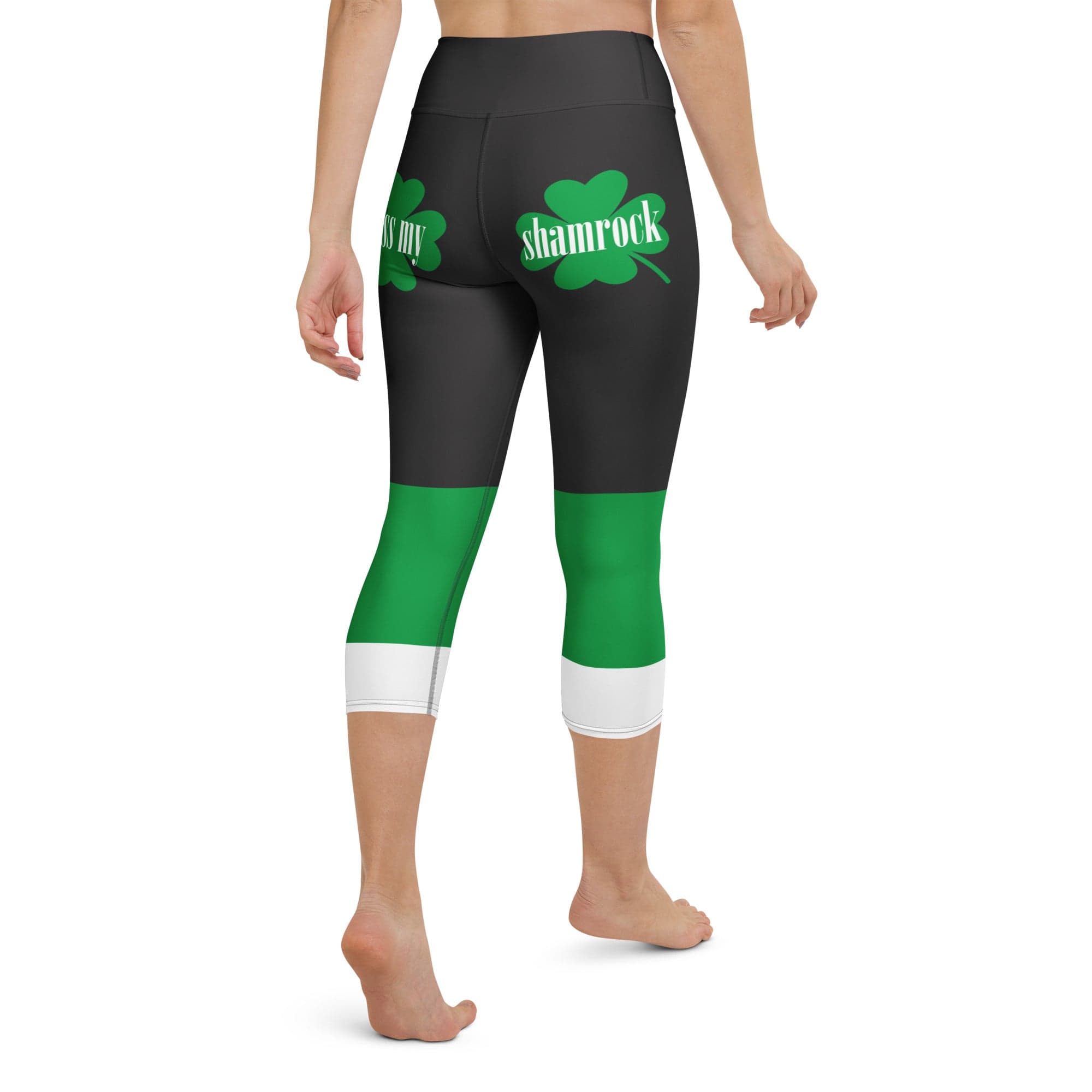 KIss My Shamrock Yoga Capris