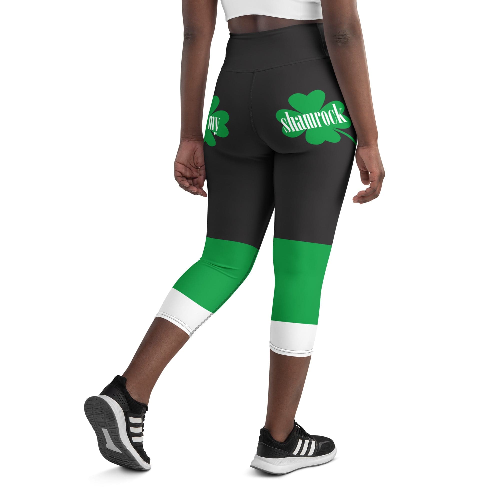 KIss My Shamrock Yoga Capris