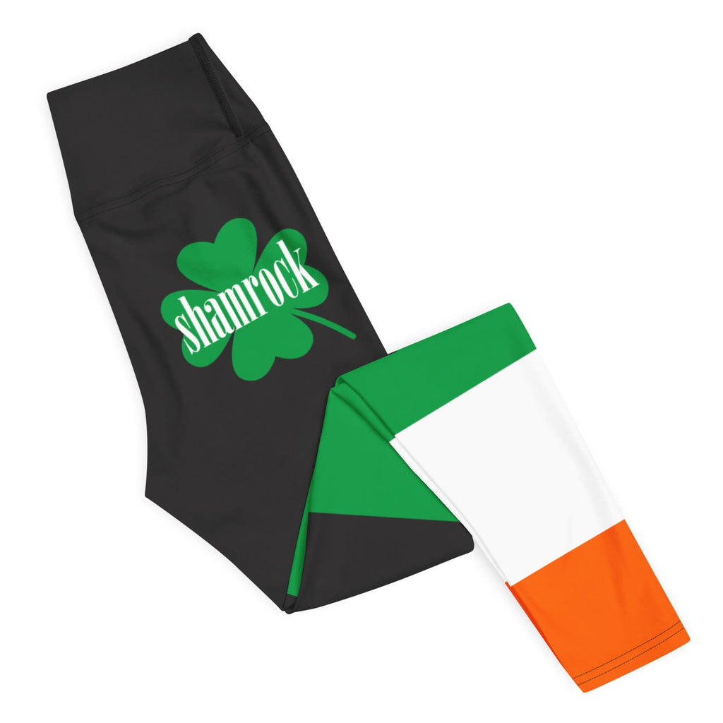 KIss My Shamrock Yoga Leggings