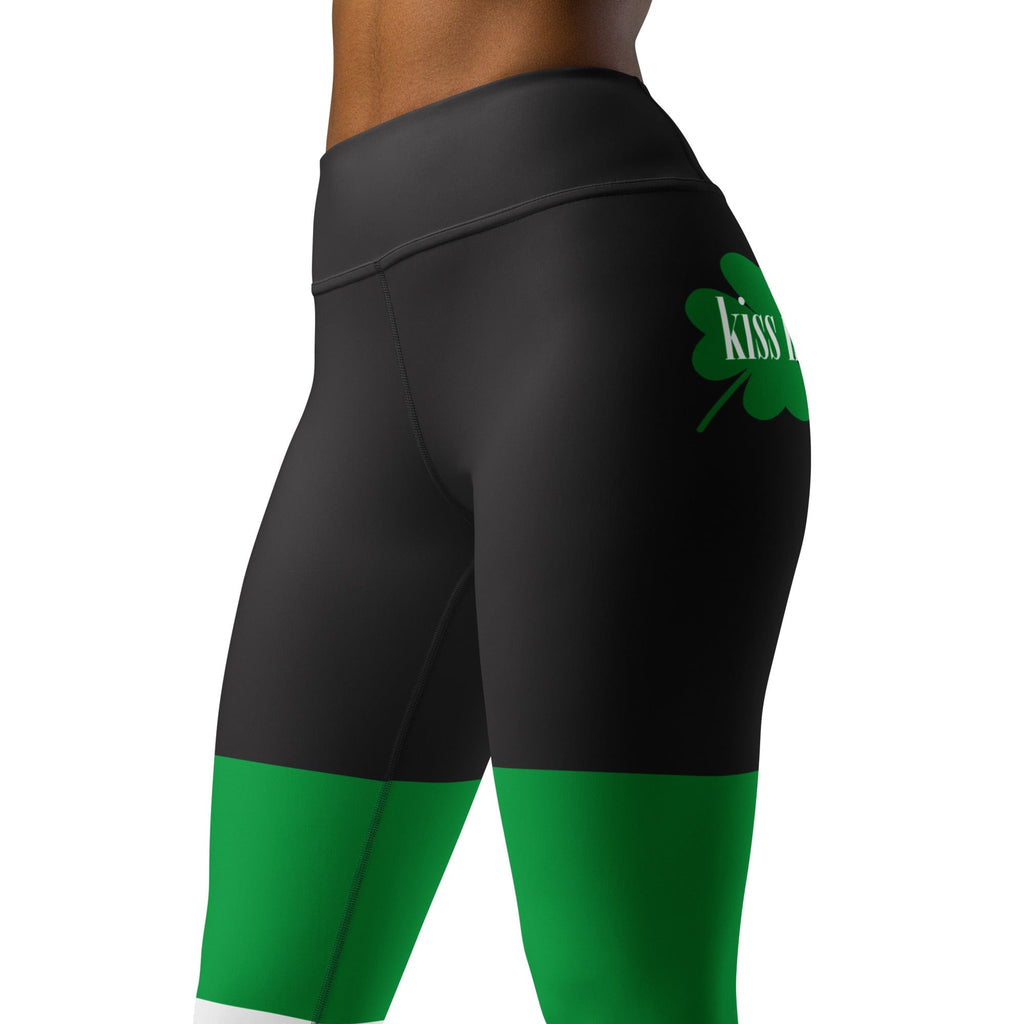 KIss My Shamrock Yoga Leggings