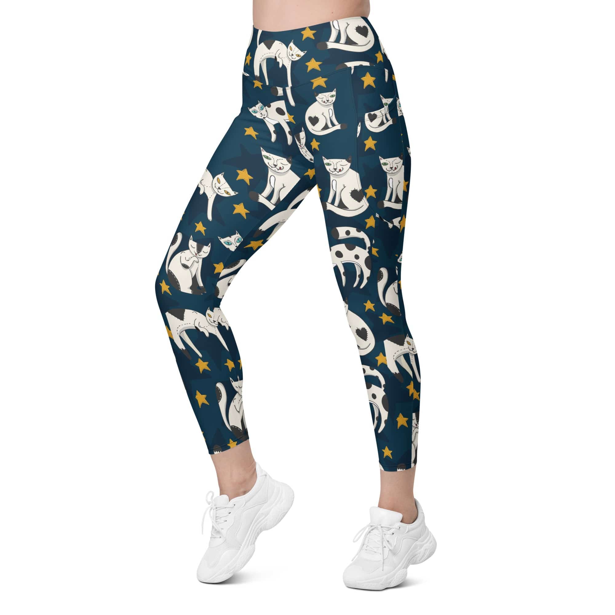Kitty Love Leggings With Pockets
