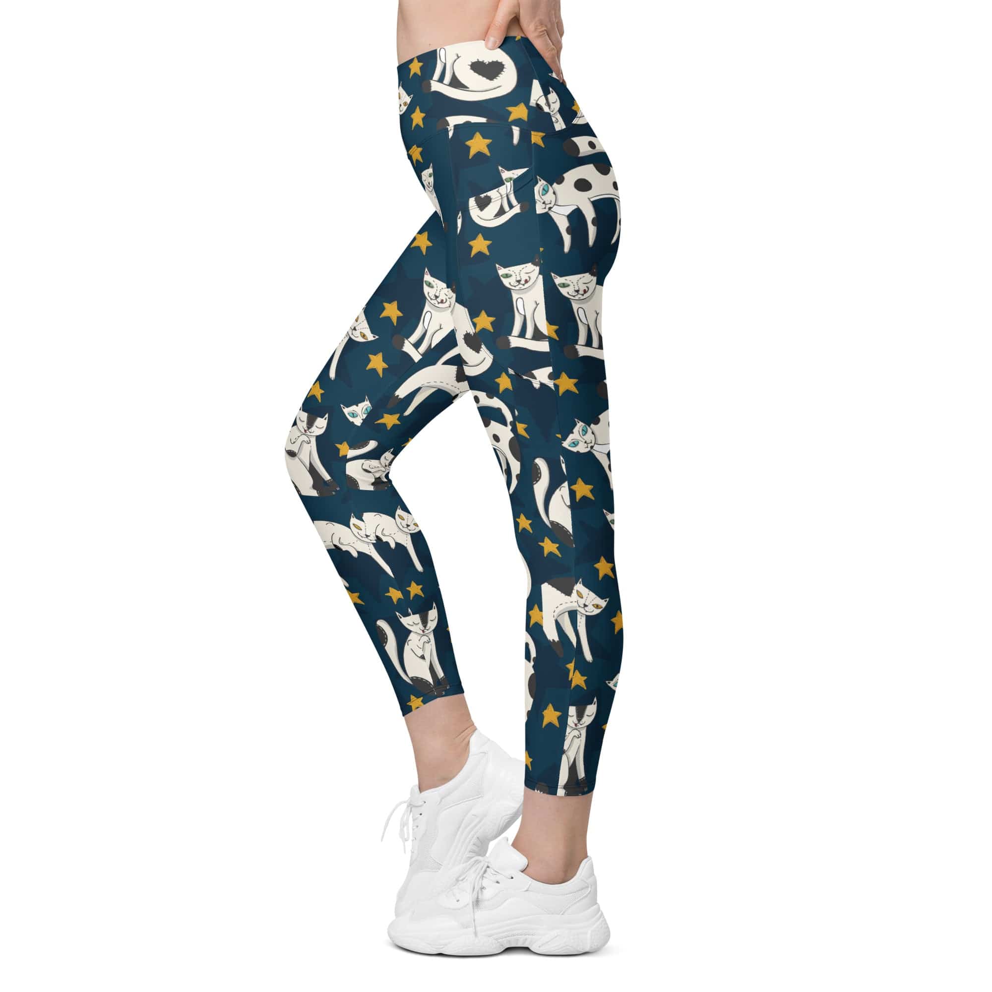 Kitty Love Leggings With Pockets