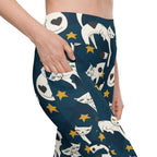 Kitty Love Leggings With Pockets