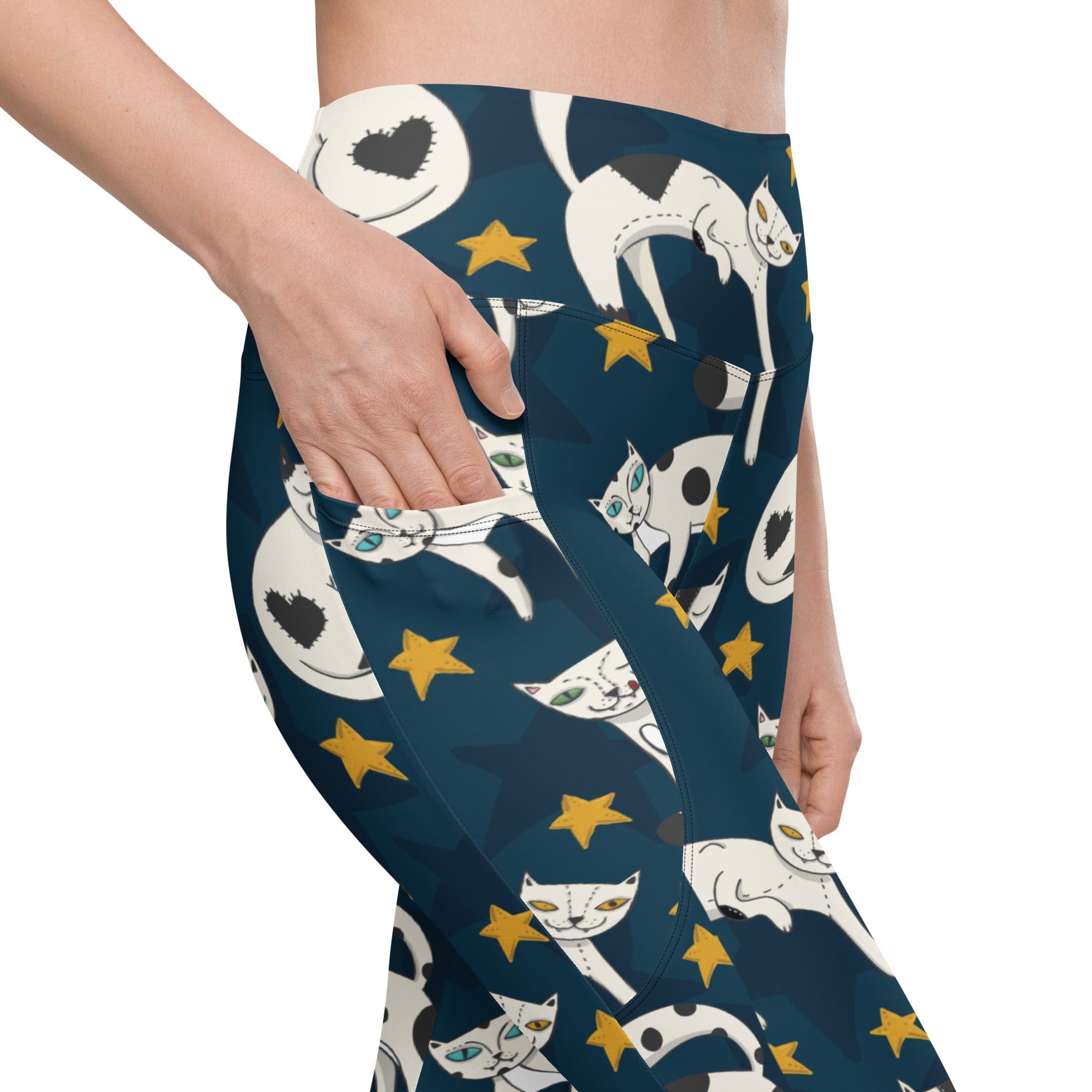 Kitty Love Leggings With Pockets