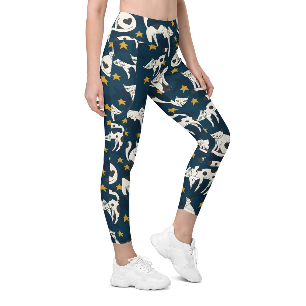 Kitty Love Leggings With Pockets