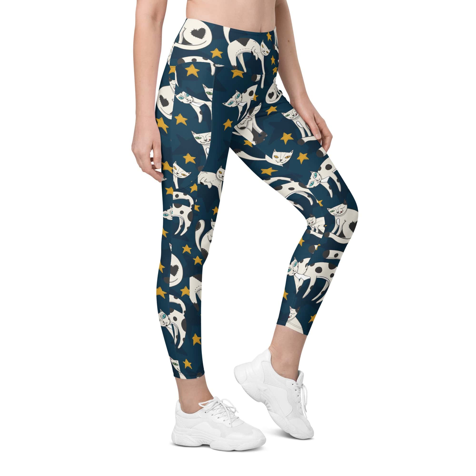 Kitty Love Leggings With Pockets