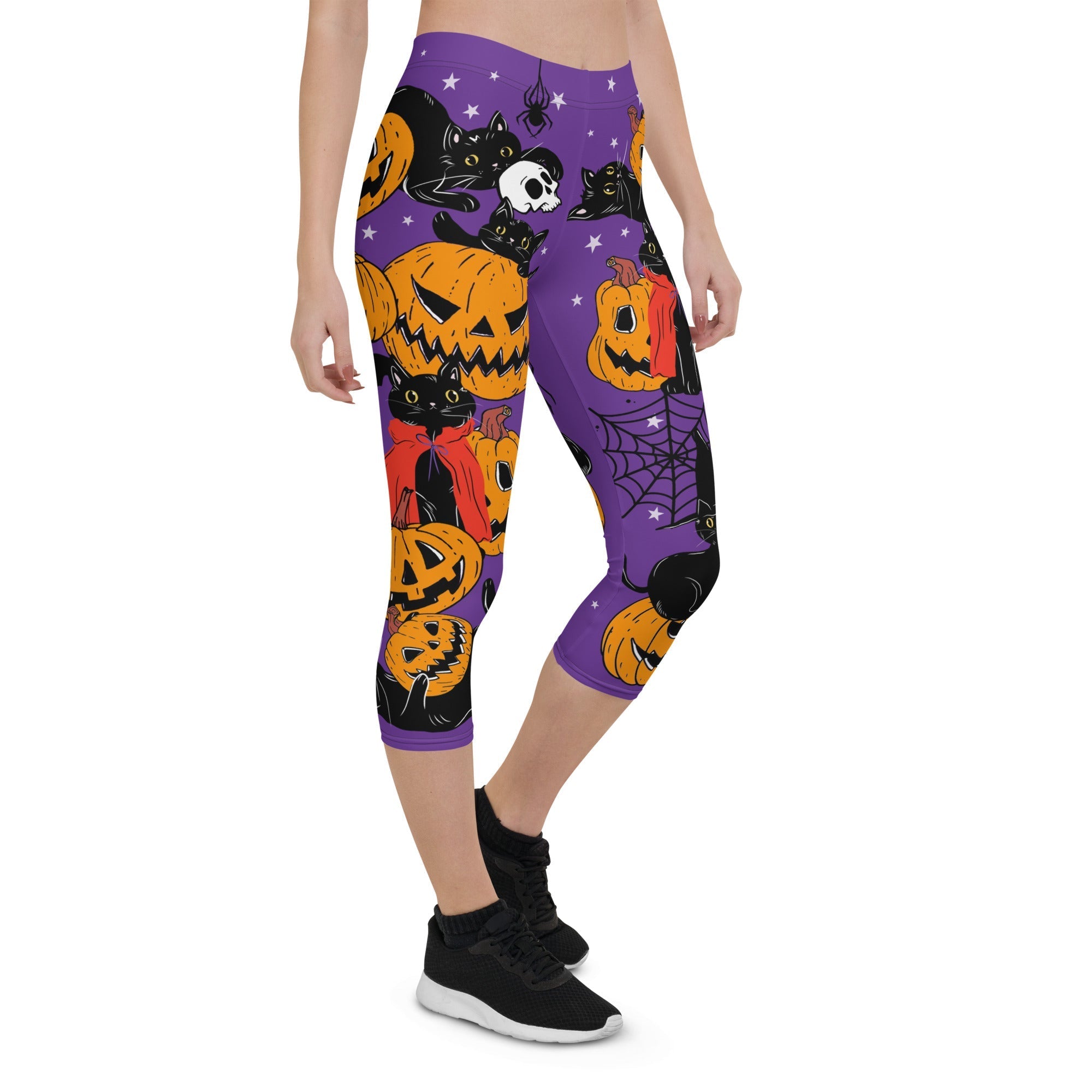 Kitty Loves Halloween Capris