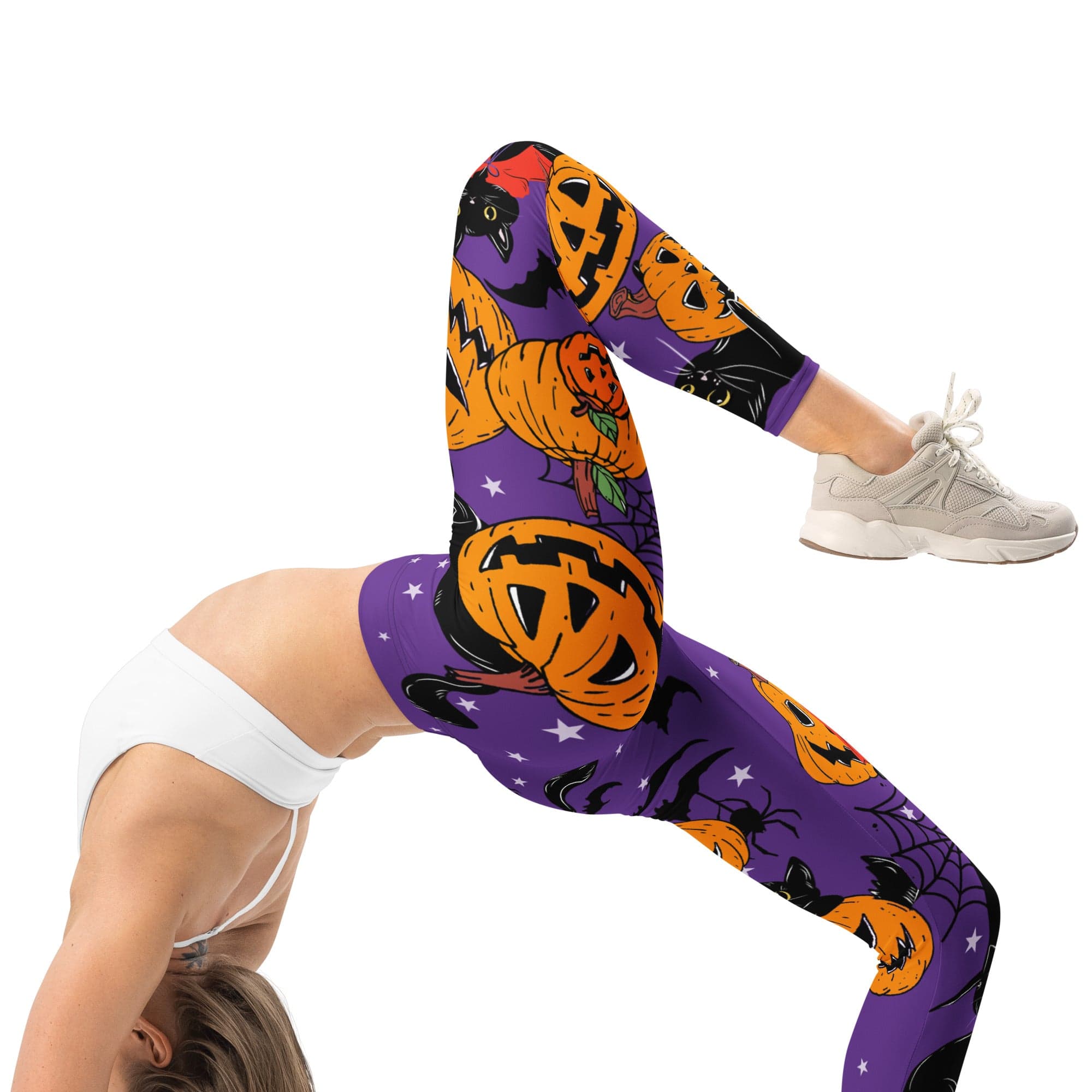 Kitty Loves Halloween Leggings