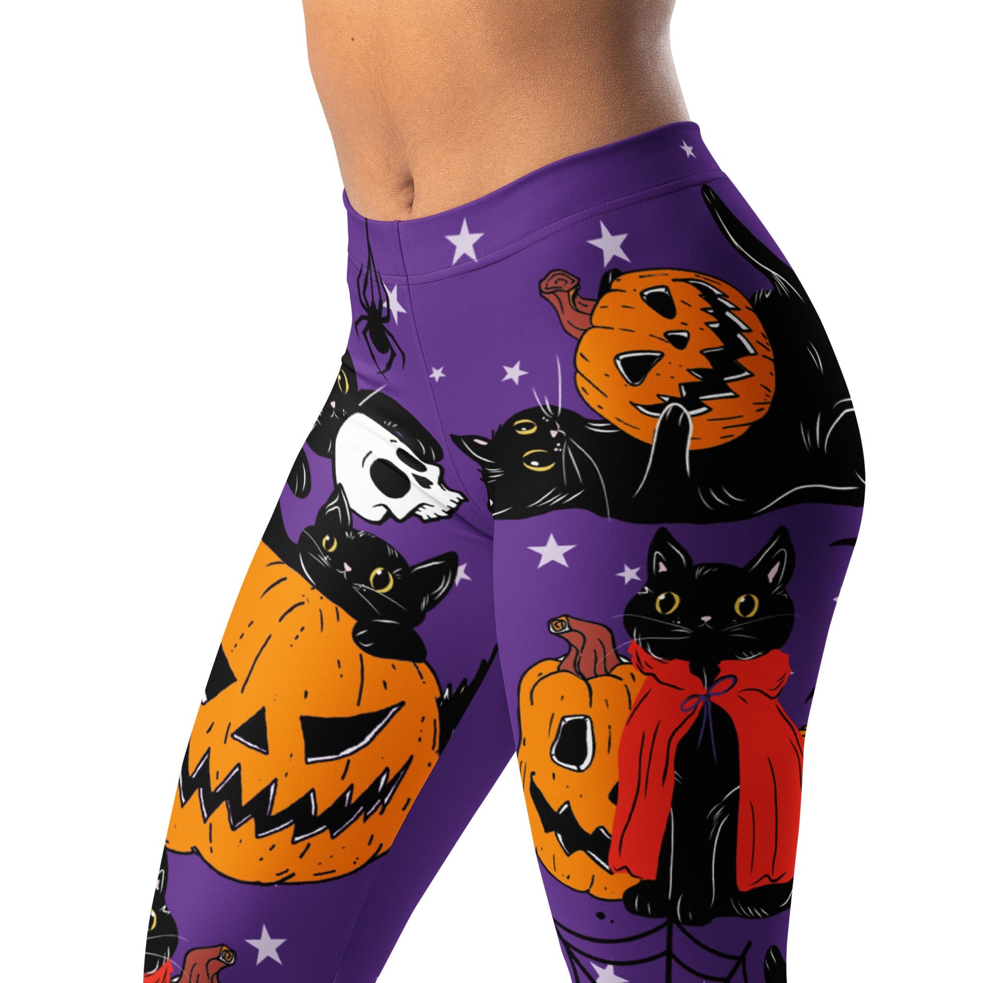 Kitty Loves Halloween Leggings