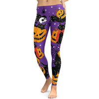 Kitty Loves Halloween Leggings