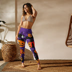 Kitty Loves Halloween Yoga Leggings