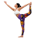 Kitty Loves Halloween Yoga Leggings