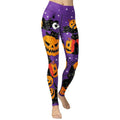 Kitty Loves Halloween Yoga Leggings