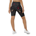 Krampus Night Biker Shorts