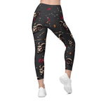 Krampus Night Crossover Leggings With Pockets