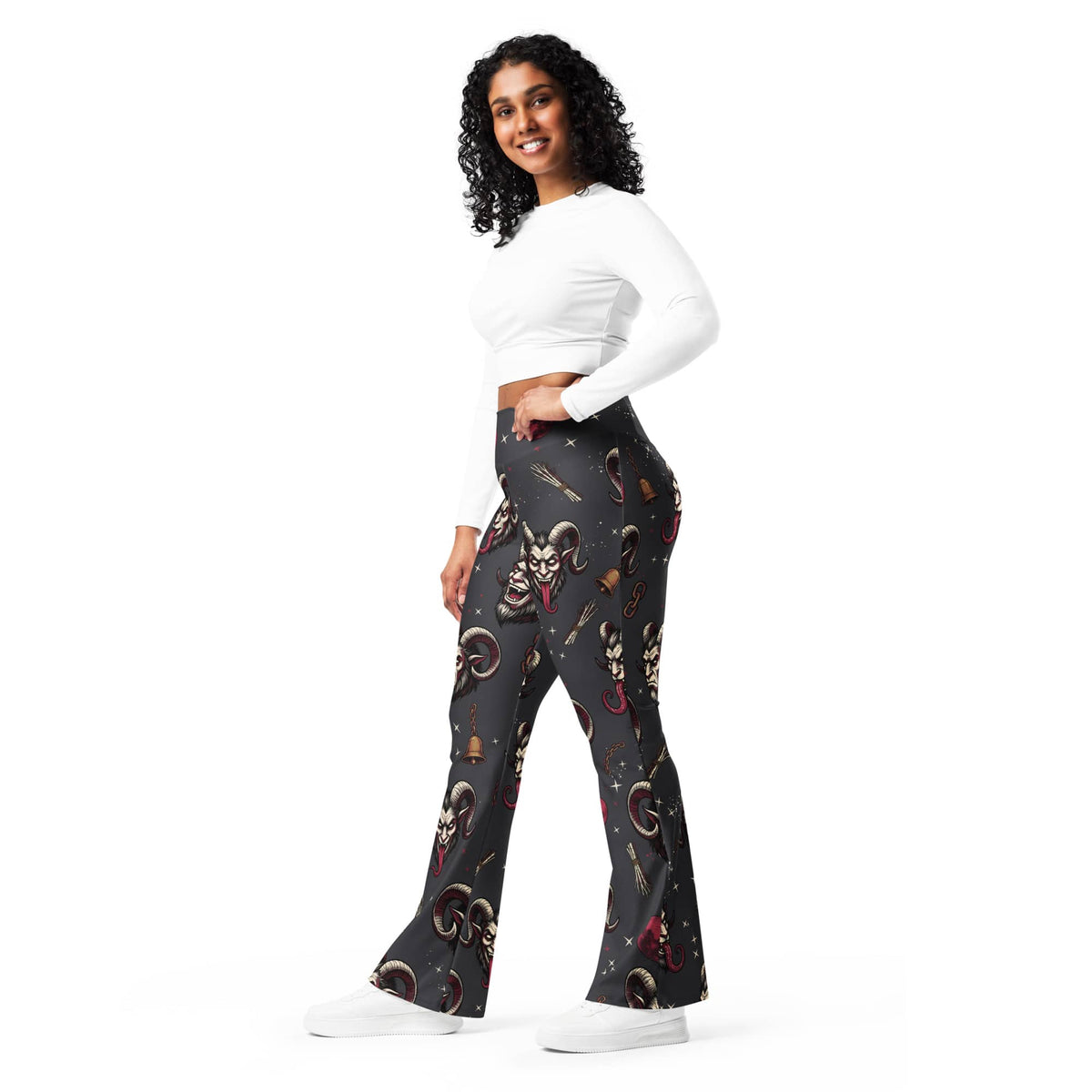 Krampus Night Flare Leggings