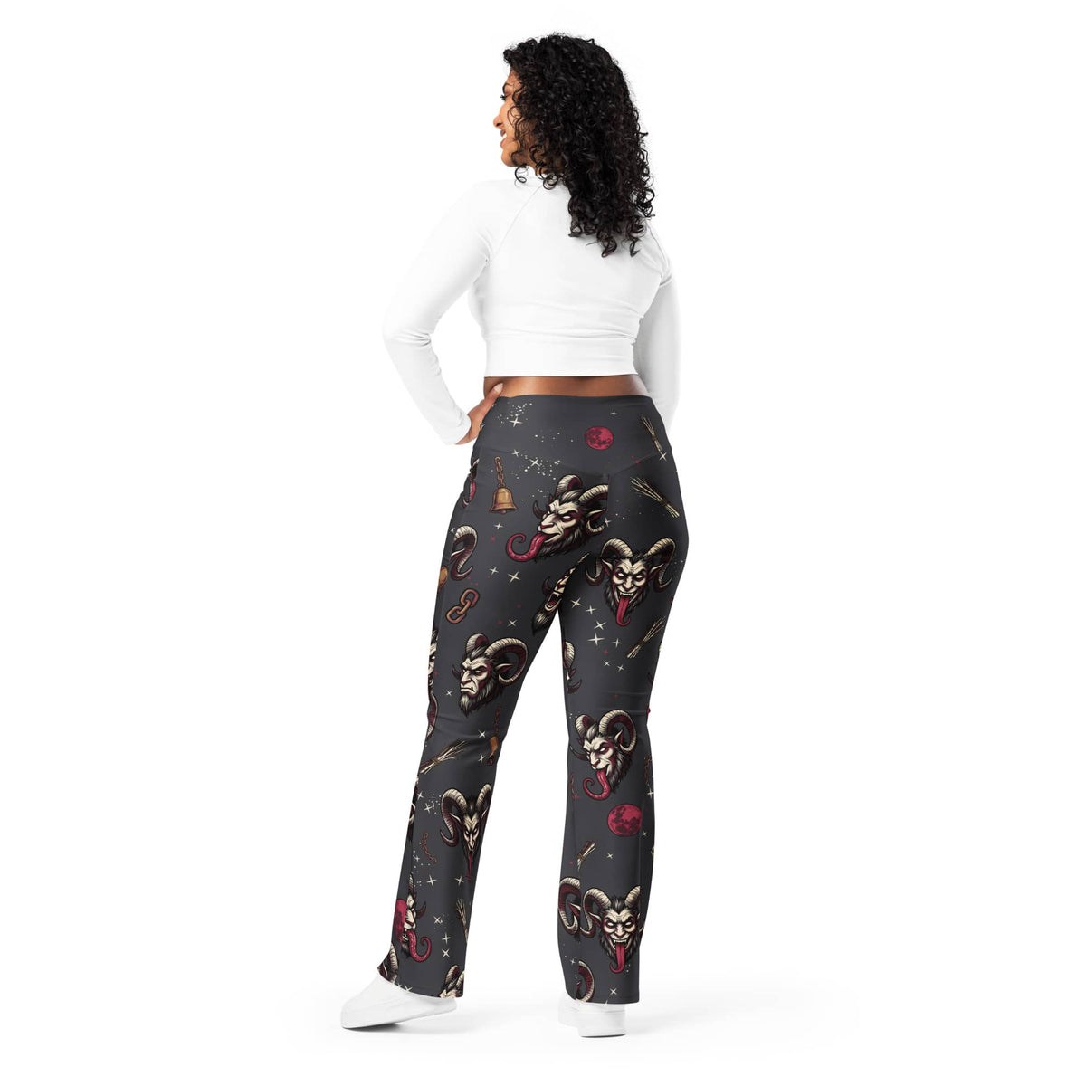 Krampus Night Flare Leggings