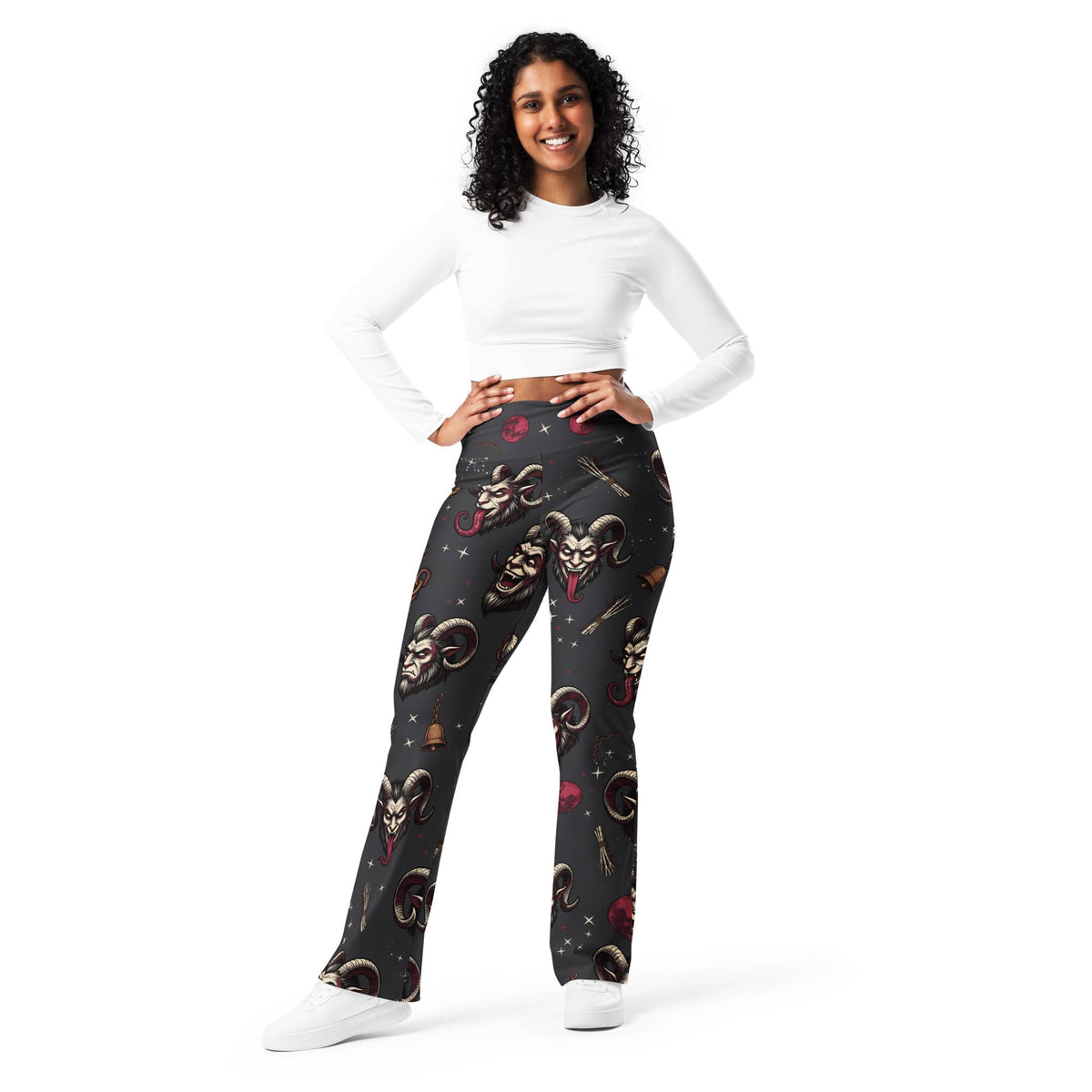 Krampus Night Flare Leggings