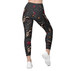 Krampus Night Leggings With Pockets