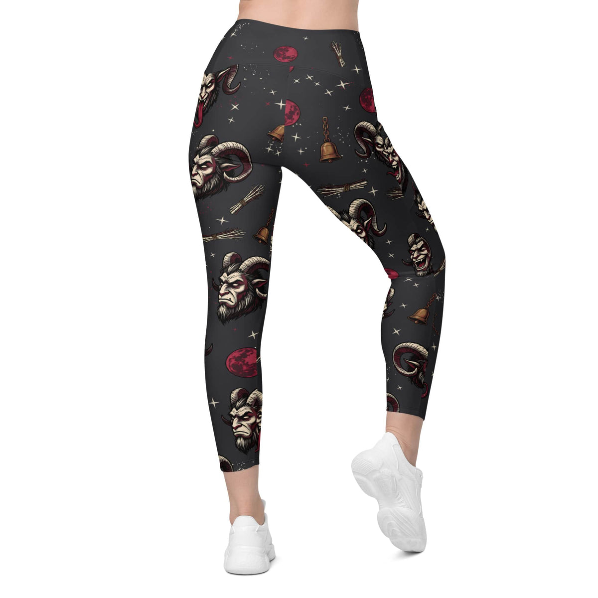 Krampus Night Leggings With Pockets