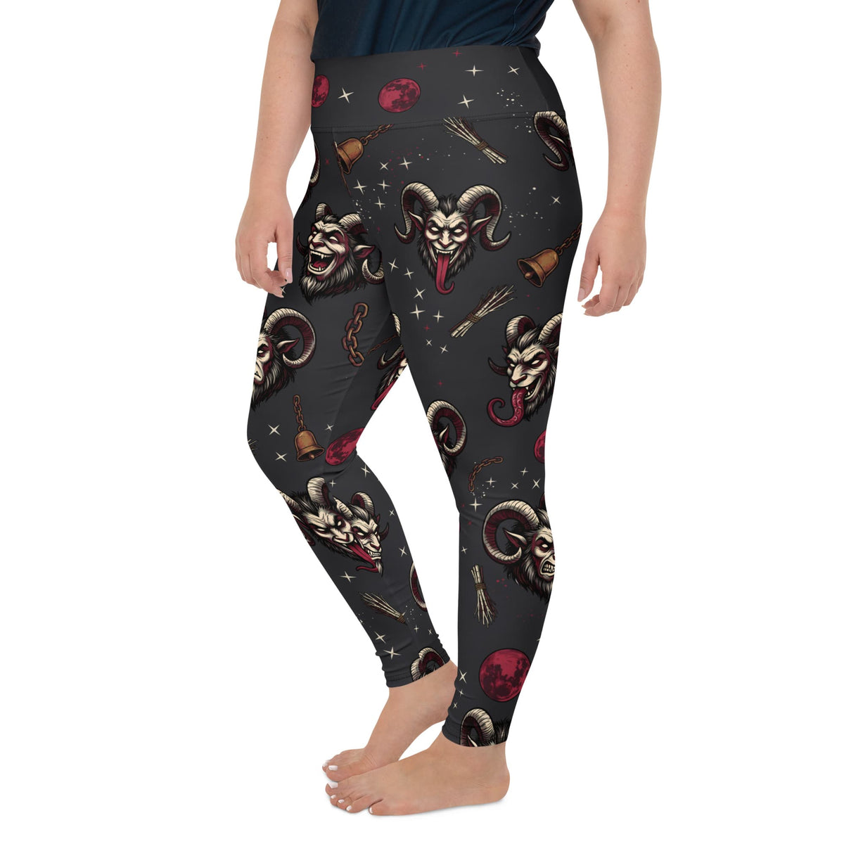 Krampus Night Plus Size Leggings