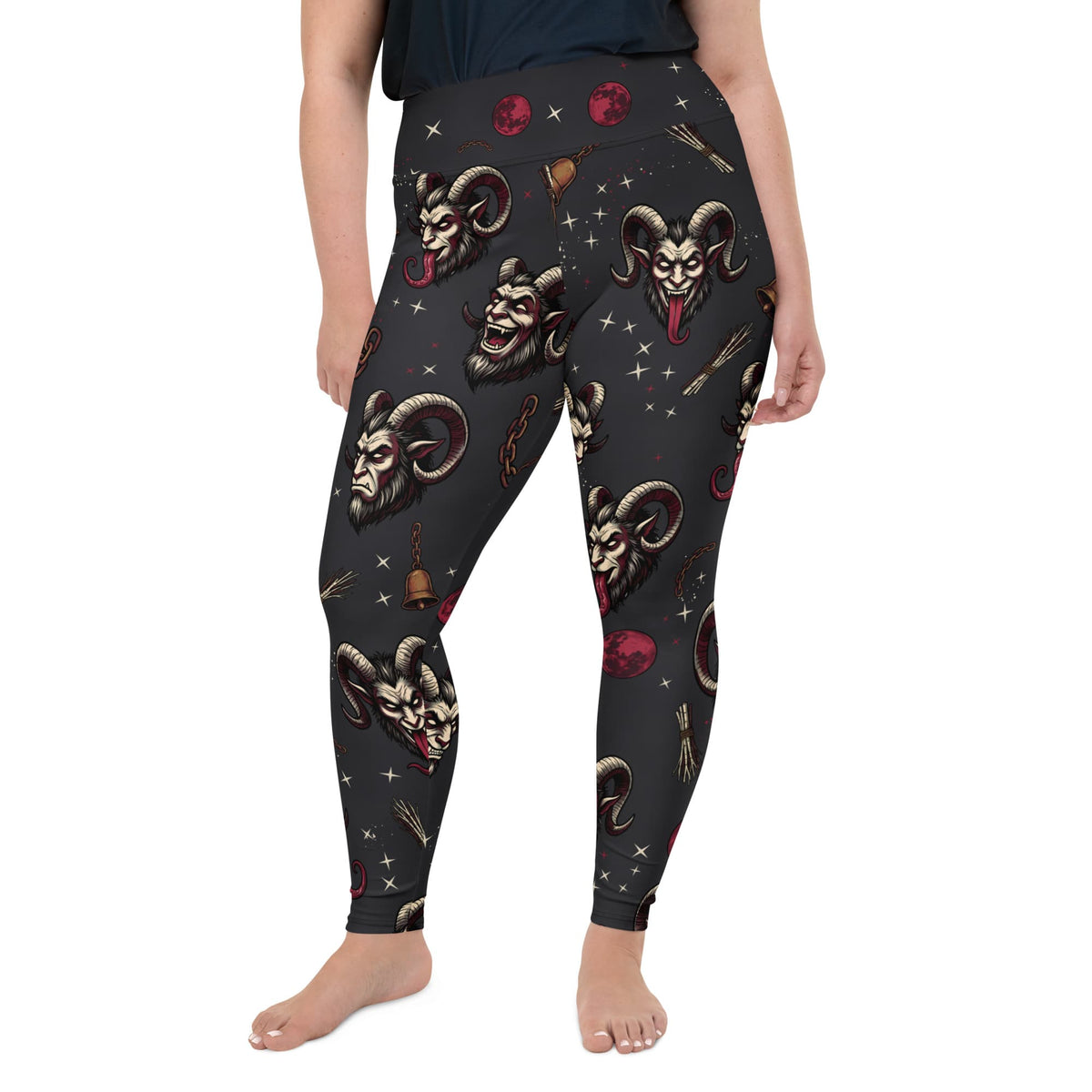 Krampus Night Plus Size Leggings
